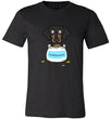 Antidepressant Dachshund Premium Fitted Men/Unisex T-shirt