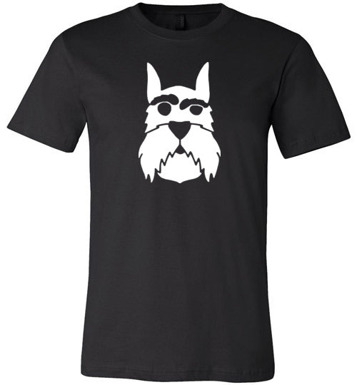 I love Schnauzer Premium Fitted Men/Unisex Tee