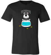 Antidepressant Schnauzer Premium Fitted Men/Unisex T-shirt