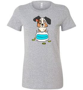 Antidepressant Aussie Premium Fitted Lady T-shirt