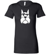I love Schnauzer Premium Fitted Lady Tee