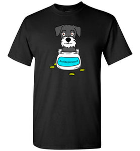 Antidepressant Schnauzer Classic Men/Unisex T-shirt