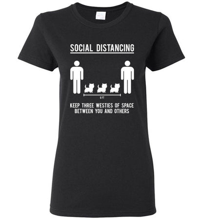Social Distancing. Keep 3 westies of space between you and others