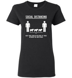 Social Distancing. Keep 3 English Bulldogs Of Space Between You And Others