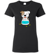 Antidepressant Staffy Classic Lady T-shirt