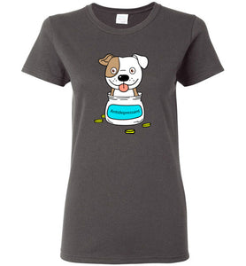 Antidepressant Staffy Classic Lady T-shirt