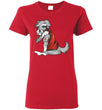I love Mom Tattoo Schnauzer T-Shirt