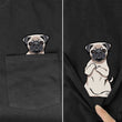 Dachshund Dog In Pocket T-Shirt