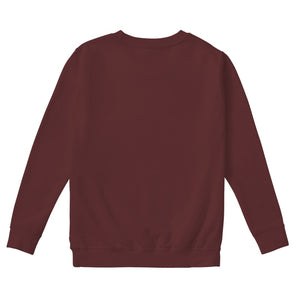 Bulldog Through The Snow - Unisex Sweatshirt