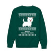 Westie Through The Snow  - Unisex Sweatshirt