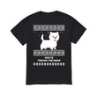 Westie Through The Snow  - Men's T-Shirt