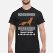 German Shepherd Through The Snow - Men's T-Shirt