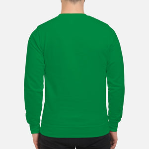 Bulldog Through The Snow - Unisex Sweatshirt