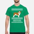 Bulldog Through The Snow - Men's T-Shirt
