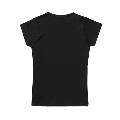 Bulldog Through The Snow - Premium Women's T-shirt