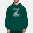 Miniature Schnauzer Through The Snow - Unisex Hoodie