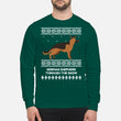 German Shepherd Through The Snow - Unisex Sweatshirt