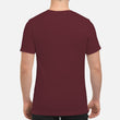 Miniature Schnauzer Through The Snow - Premium Men's T-shirt