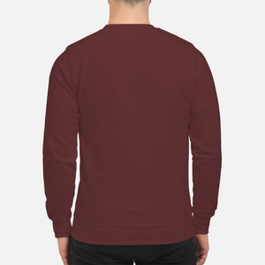 Bulldog Through The Snow - Unisex Sweatshirt