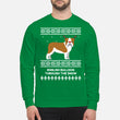 Bulldog Through The Snow - Unisex Sweatshirt