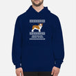 Bulldog Through The Snow - Unisex Hoodie