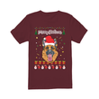 Merry Christmas German Shepherd - Premium Men's T-shirt