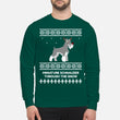 Miniature Schnauzer Through The Snow - Unisex Sweatshirt