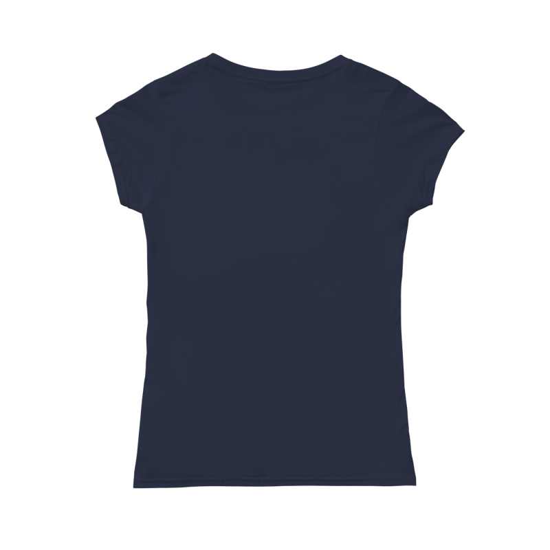 Bulldog Through The Snow - Premium Women's T-shirt