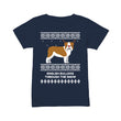 Bulldog Through The Snow - Women's T-shirt