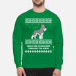 Miniature Schnauzer Through The Snow - Unisex Sweatshirt
