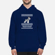 Miniature Schnauzer Through The Snow - Unisex Hoodie