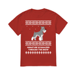 Miniature Schnauzer Through The Snow - Men's T-Shirt
