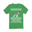Miniature Schnauzer Through The Snow - Premium Men's T-shirt