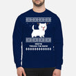 Westie Through The Snow  - Unisex Sweatshirt