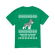 Miniature Schnauzer Through The Snow - Men's T-Shirt