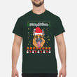 Merry Christmas German Shepherd - Men's T-Shirt