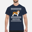 Bulldog Through The Snow - Men's T-Shirt