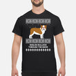 Bulldog Through The Snow - Men's T-Shirt