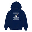 Miniature Schnauzer Through The Snow - Kids Hoodie