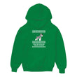 Miniature Schnauzer Through The Snow - Kids Hoodie