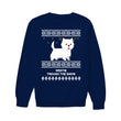 Westie Through The Snow  - Unisex Sweatshirt