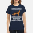 German Shepherd Through The Snow - Women's T-shirt