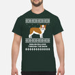 Bulldog Through The Snow - Men's T-Shirt