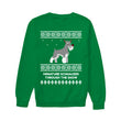 Miniature Schnauzer Through The Snow - Unisex Sweatshirt
