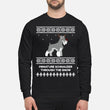 Miniature Schnauzer Through The Snow - Unisex Sweatshirt