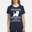 Westie Through The Snow  - Premium Women's T-shirt