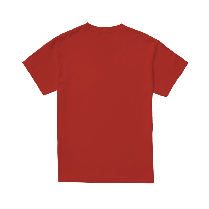 Bulldog Through The Snow - Men's T-Shirt
