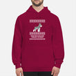 Miniature Schnauzer Through The Snow - Unisex Hoodie