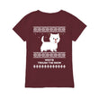 Westie Through The Snow  - Premium Women's T-shirt