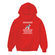 Miniature Schnauzer Through The Snow - Kids Hoodie